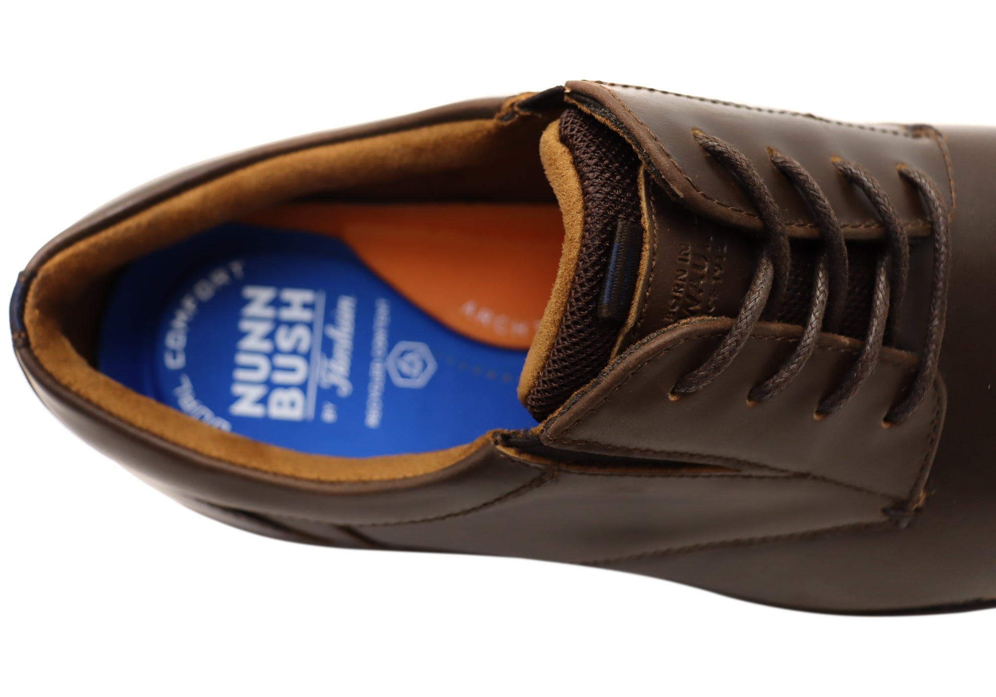 Nunn Bush by Florsheim Men's EE Extra Wide Plain Toe Dress Shoes - Comfortable Business & Casual Wear for Wide Feet