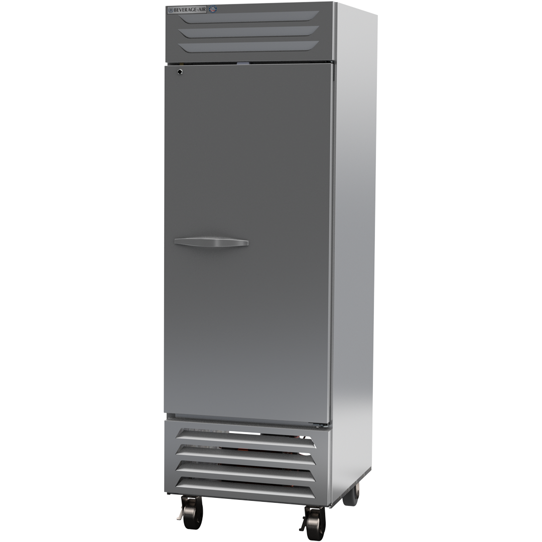 Beverage Air FB23HC 1S 1 Solid Door Bottom Mount Freezer - Commercial Under Counter Freezer for Restaurants, Bars, and Cafes