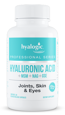 Best Hyaluronic Acid Supplement 30 Capsules for Joint & Skin Hydration - Supports Healthy Aging & Glowing Skin