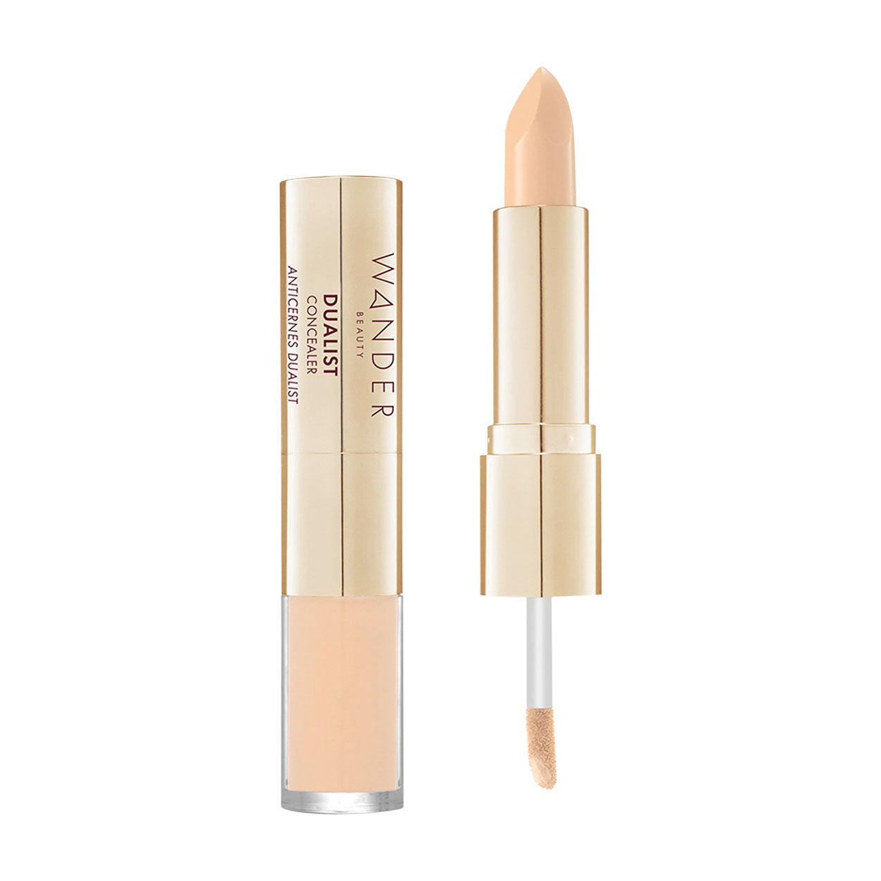 Dualist Matte and Illuminating Concealer - Full Coverage Makeup for Dark Circles & Blemishes - Perfect for Day & Night Wear