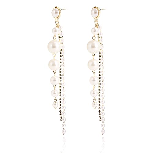 18k Gold - Pearl Tassel