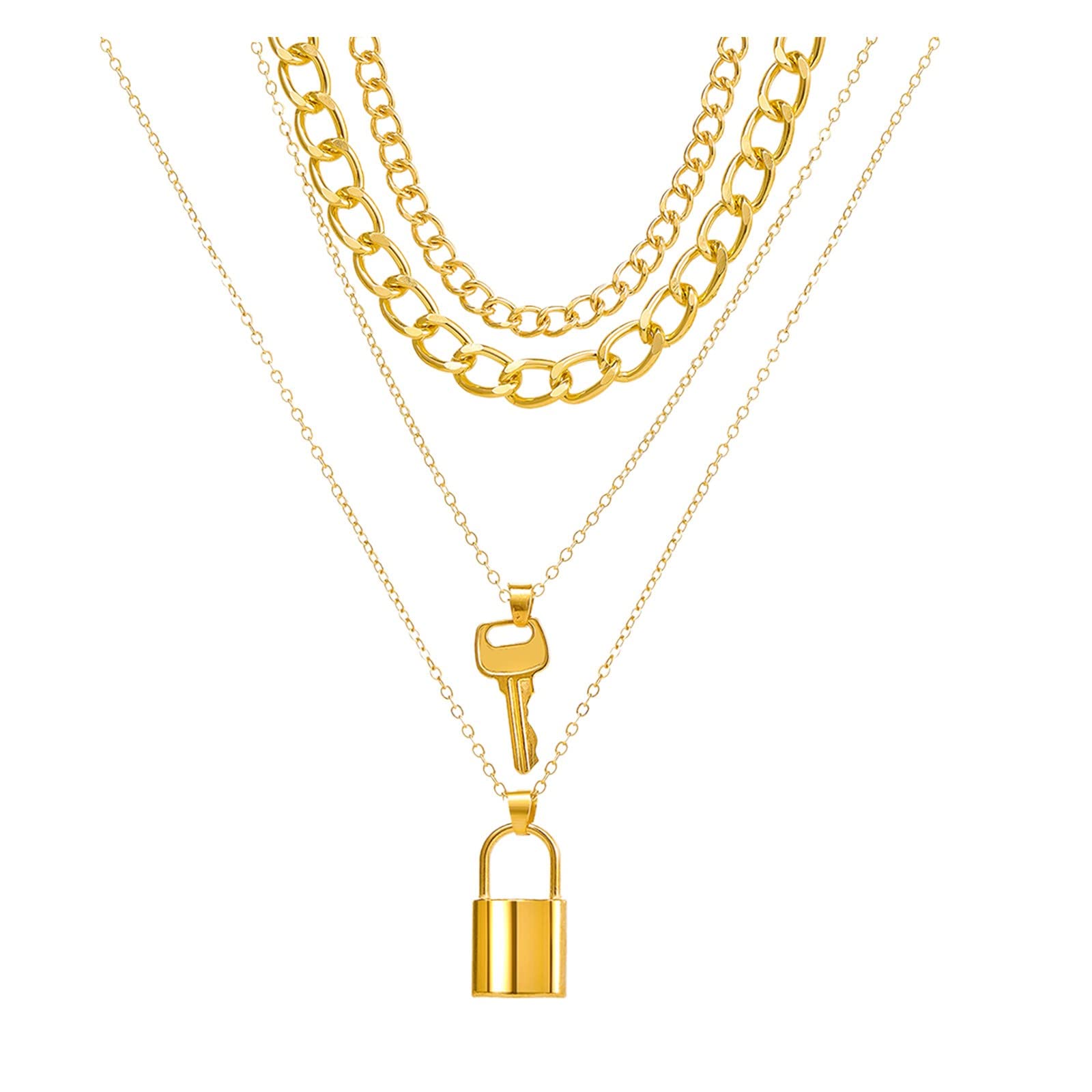 Elegant Retro Pearl Necklace for Women - Layered Design for Daily Wear