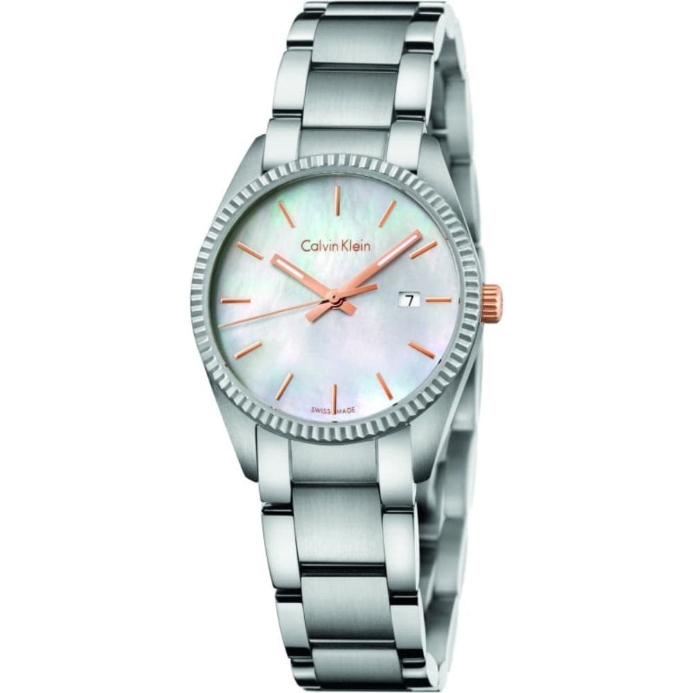 Calvin Klein Alliance K5R33B4G Women's Watch - Elegant Stainless Steel Bracelet, Water Resistant, Perfect for Work, Party & Everyday Wear
