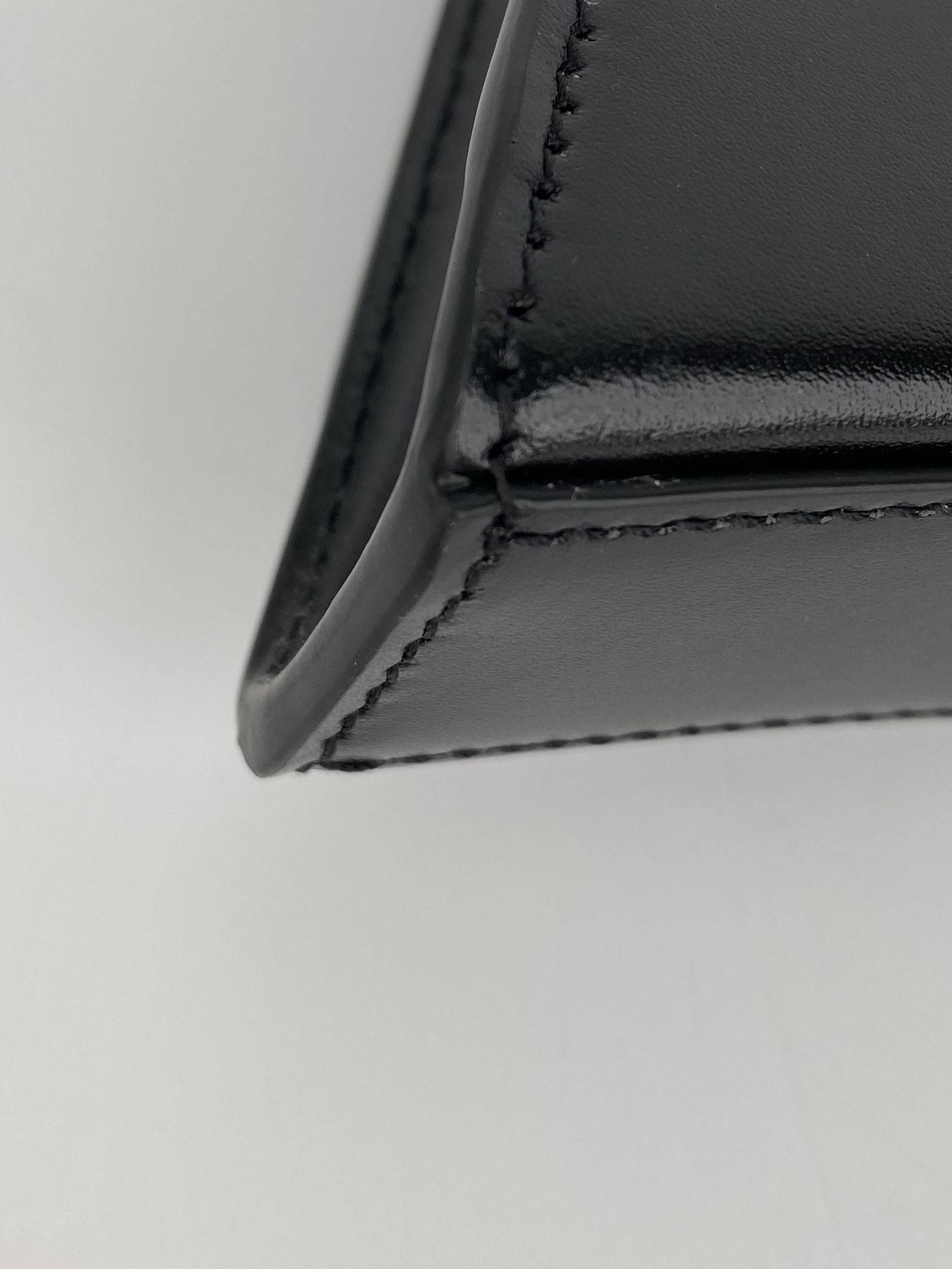 Balenciaga Black Hourglass Baguette Bag - Luxury Designer Handbag for Women | Perfect for Evening Parties, Date Nights & Fashion Events