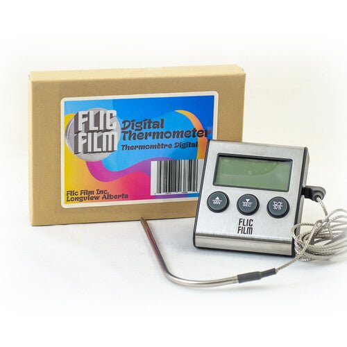 Flic Film Digital Thermometer - Accurate Temperature Measurement for Photography, Cooking & Home Use