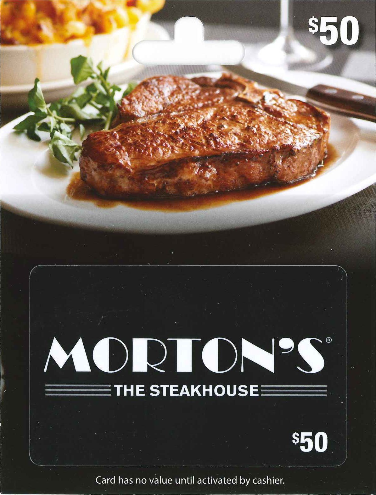 Morton's Gift Card - Perfect for Dining, Special Occasions & Gifts | Buy Online & Redeem at Morton's Restaurants