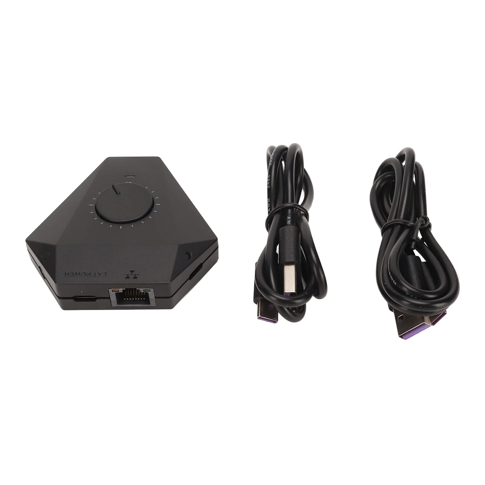 PS5 Game Adapter with Ethernet Port & Bluetooth 5.0 - USB Keyboard Mouse Converter for PS5 Console - Compatible with XIM, ReaSnow, Titan & Cronus - Works with All PS5 Games - Perfect for Competitive Gaming & FPS Titles