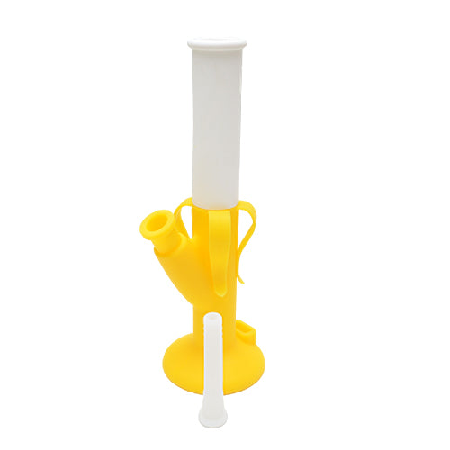 Premium Banana-Shaped Silicone Bong - Durable, Leak-Proof & Easy to Clean - Perfect for Home Use, Parties & Travel