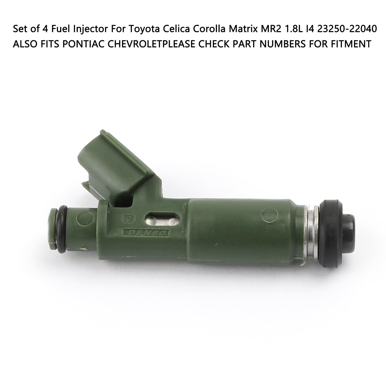 1/4pcs Fuel Injectors Compatible with Toyota Chevy Prizm Matrix Corolla 1.8L 23250 22040 - Replacement Fuel Injector for Improved Engine Performance - Perfect for DIY Car Repairs & Engine Maintenance