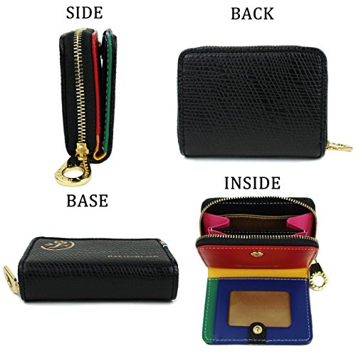 CASTELBAJAC RAINBOW Coin Purse 079611 Black - Stylish Wallet for Women, Perfect for Everyday Use & Travel Accessories