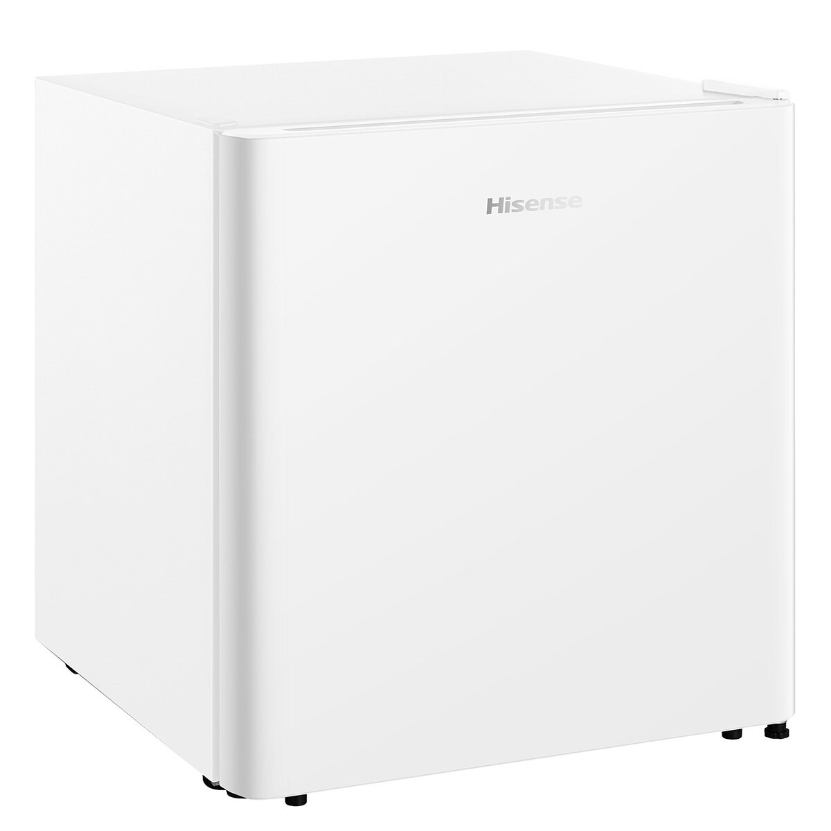 Hisense 45L Mini Bar Fridge - Compact Refrigerator for Drinks, White (HRBF46) - Perfect for Dorm, Office, Bedroom & Small Spaces