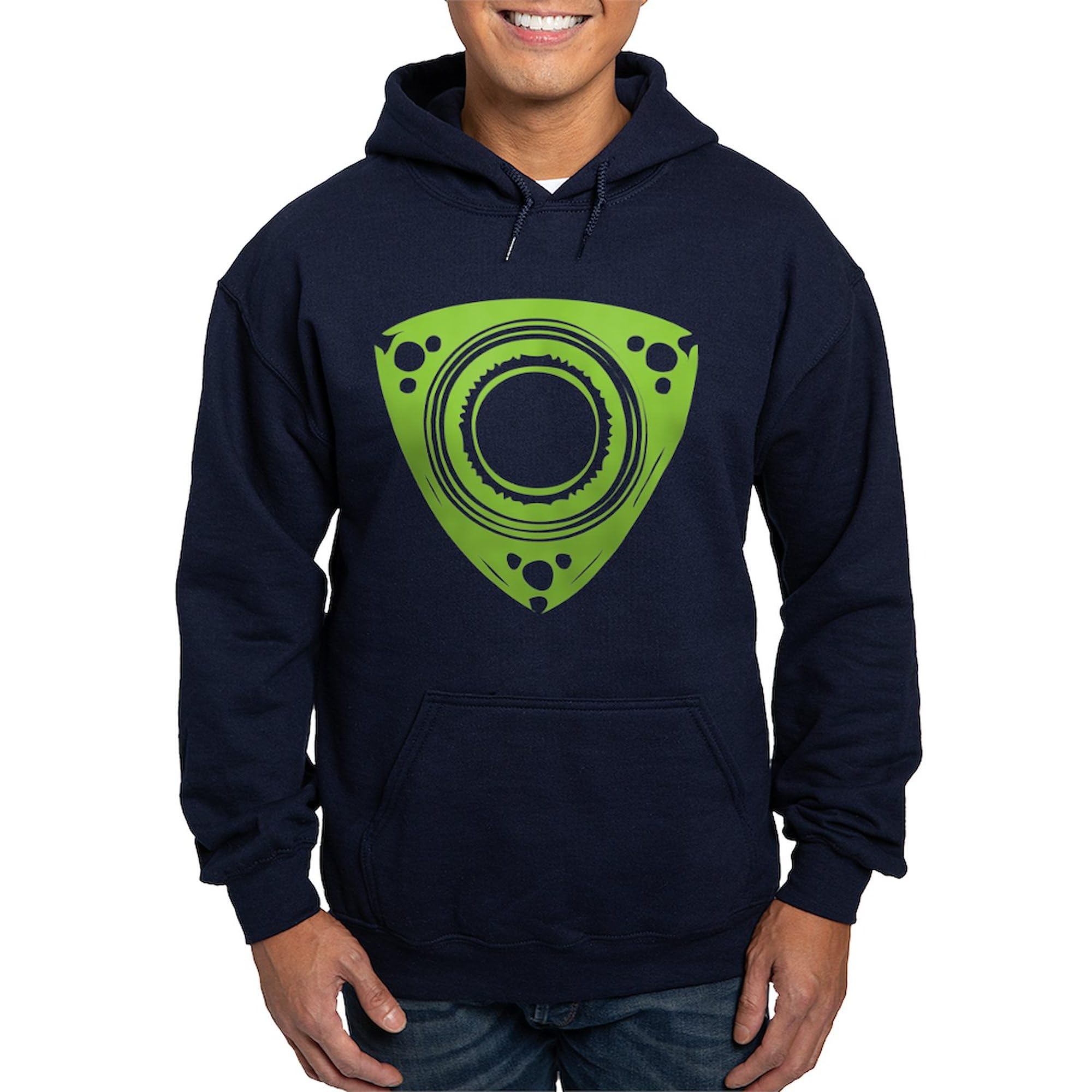 Men's Dark Regular Fit Hoodie with Rotary Button | CafePress | Comfortable Cotton Pullover for Casual Wear, Street Style & Outdoor Activities