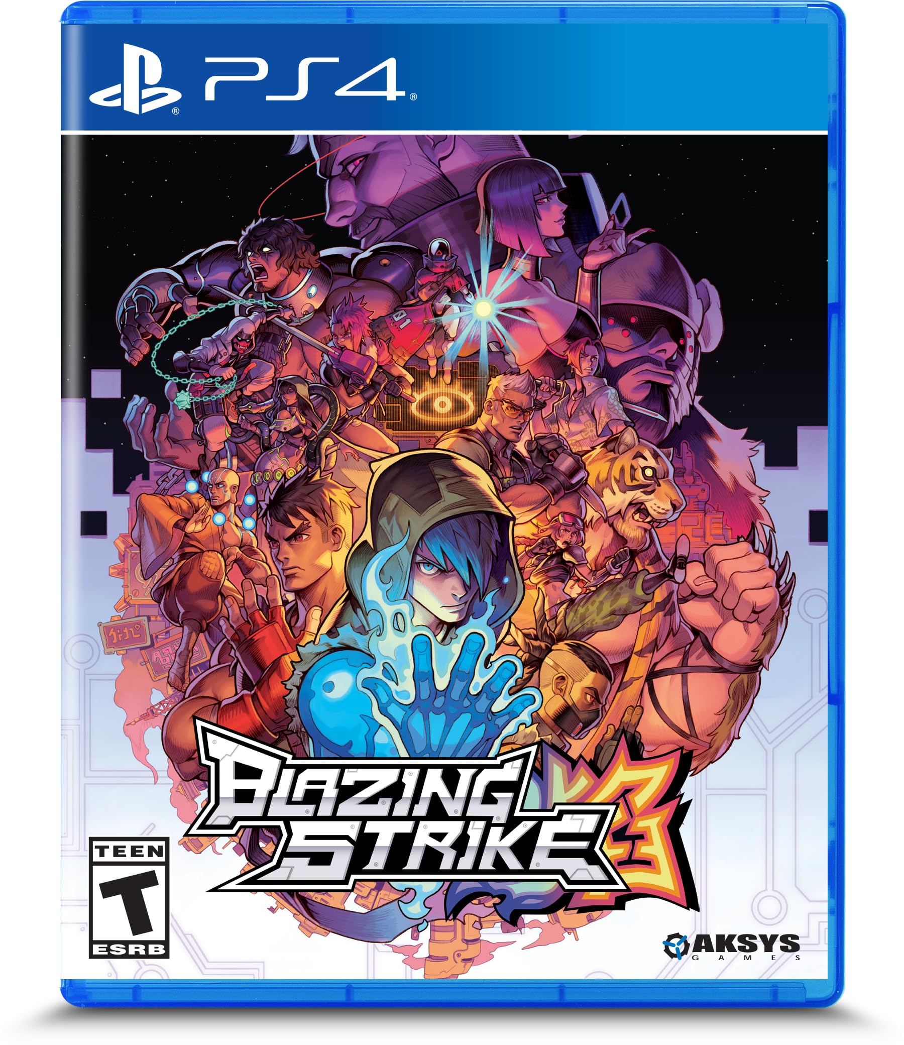 Blazing Strike Limited Edition PS4 Game - Action Fighting Video Game for PlayStation 4 - Collector's Edition for Gaming Enthusiasts - Perfect for Competitive Play and Home Entertainment