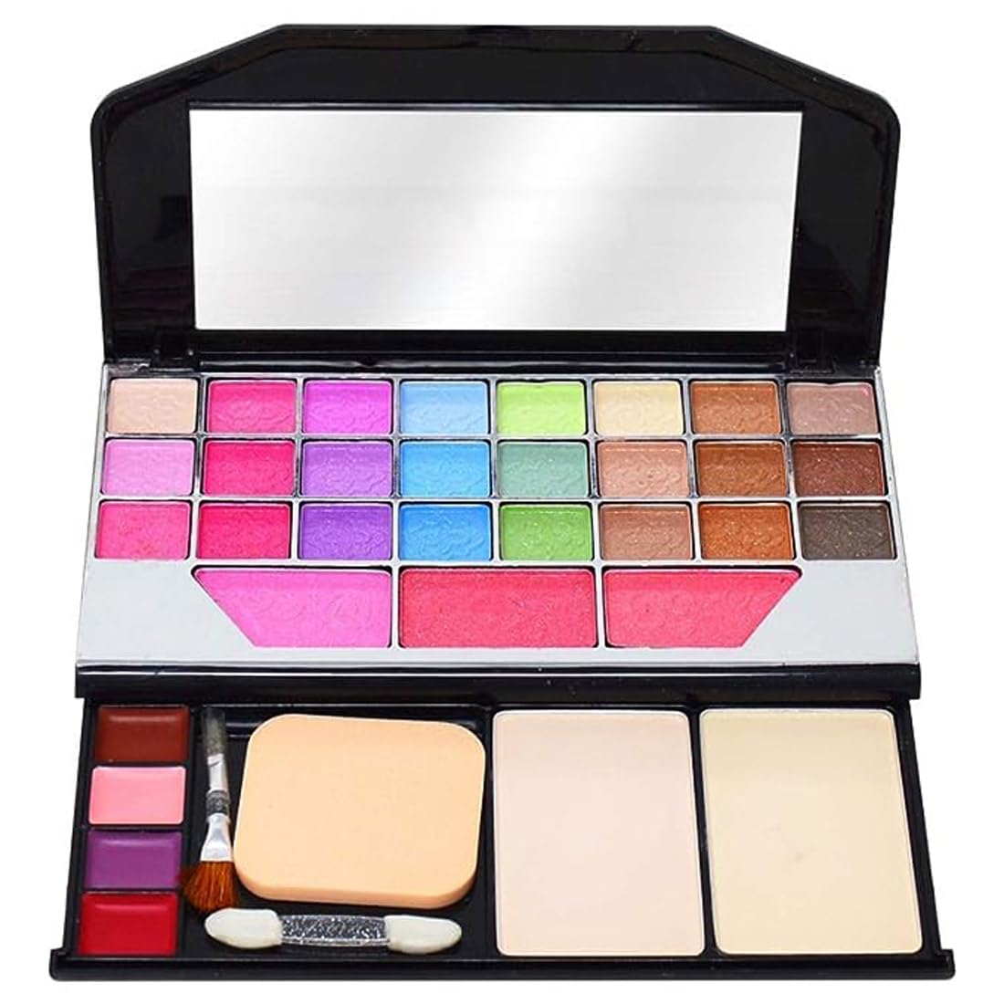 KAARM TYA6155 Makeup Kit with 5 Brushes & 2 Blenders - Perfect for Travel & Daily Use
