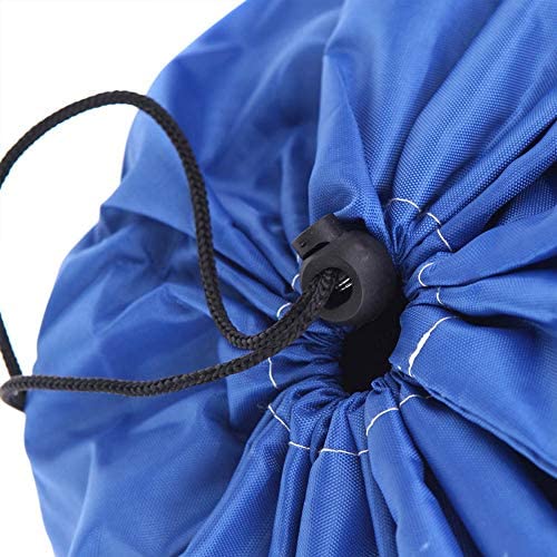 Heavy Duty 20-22ft Boat Cover - 210D Waterproof & UV Protected Trailerable Yacht Cover for Speedboat, Fish-Ski & V-Hull Boats - Perfect for Storage, Travel & Outdoor Protection