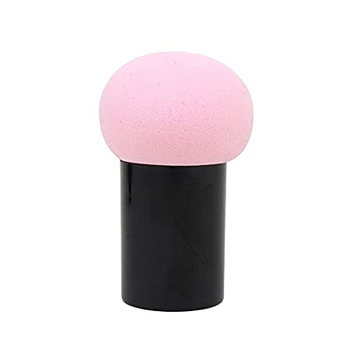 SUNISA Mushroom Head Beauty Blender - Soft Powder Puff for Makeup & Foundation - Pack of 3 Multicolor - Perfect for Daily Makeup & Travel