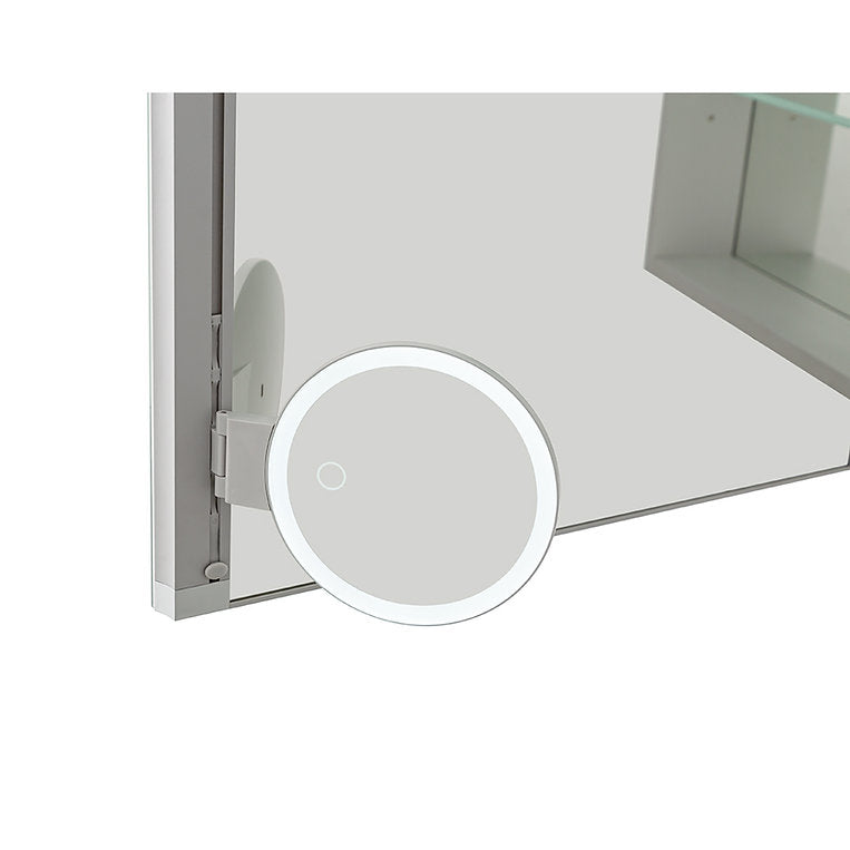 Aquadom Royale Plus 24x36 Inch LED Lighted Bathroom Medicine Cabinet with Right/Left Hinge - Perfect for Modern Bathrooms, Vanities & Home Decor