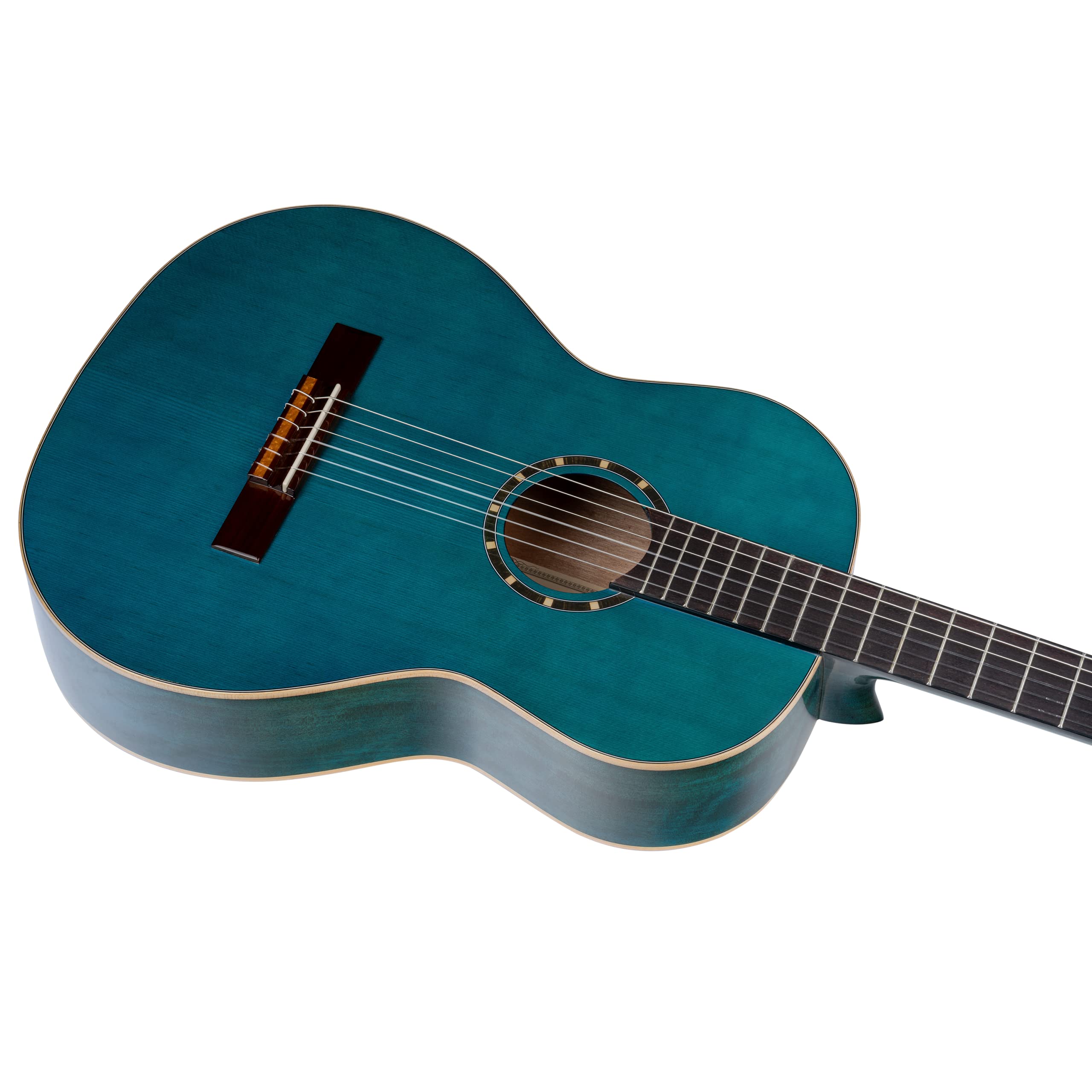 Ortega 6-String Nylon Acoustic Guitar - Perfect for Beginners, Classical & Flamenco Music - Home, Studio & Stage Use