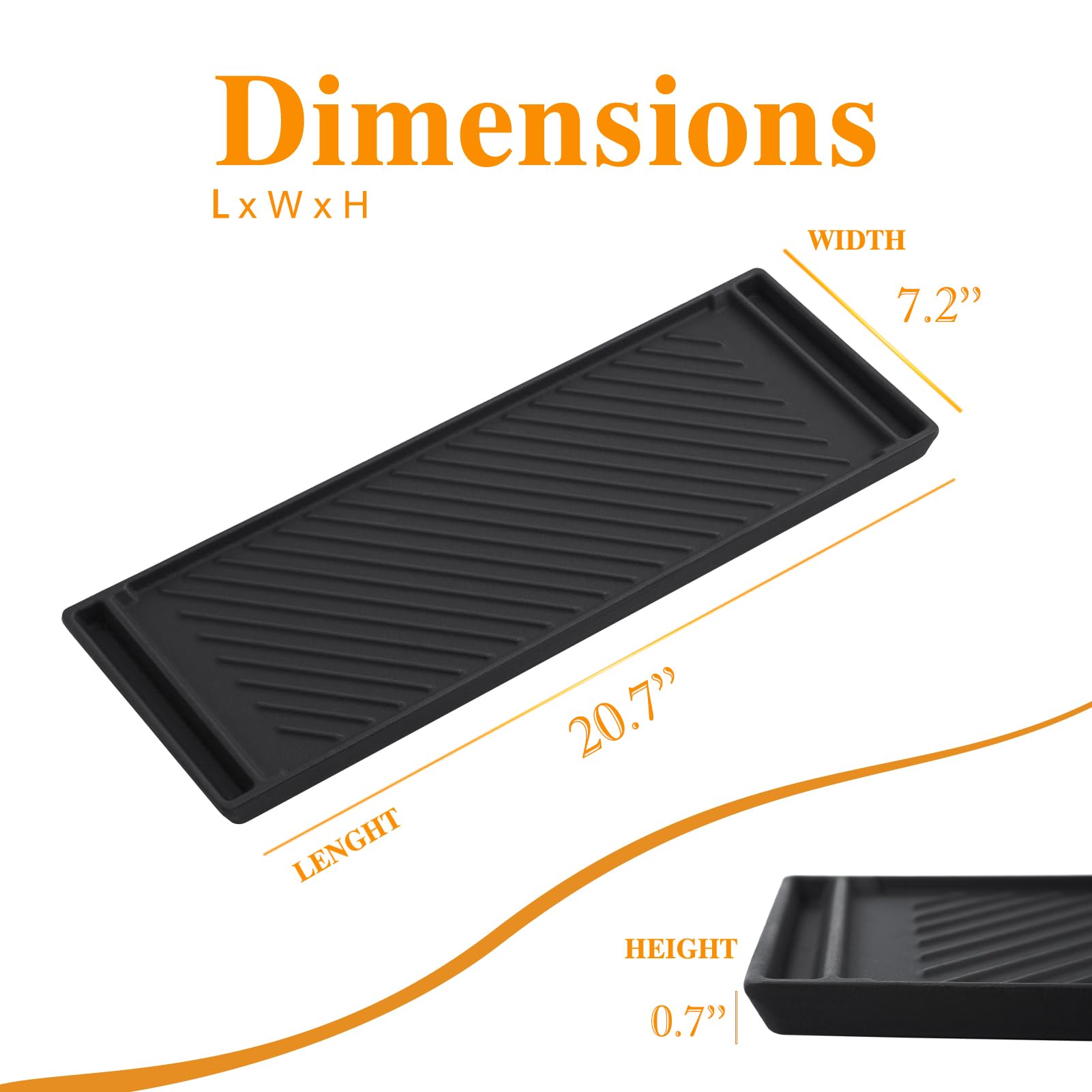 Samsung Gas Range Replacement Griddle Plate - Reversible Cast Iron Center Griddle for NX58H5600SS & NX58H9500WS Models - Perfect for Pancakes, Burgers & Breakfast Cooking - 1 Pack