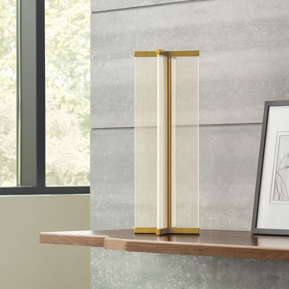 Modern Table Lamp Rohe - Stylish LED Desk Light for Home Office, Bedroom & Living Room - Perfect for Reading, Working & Decorating
