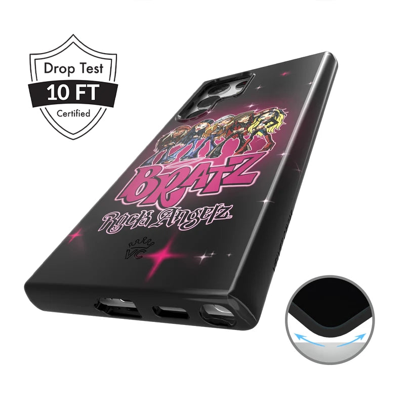 Bratz Rock Angelz Airbrush Samsung Phone Case - Trendy Protective Cover for Samsung Galaxy - Perfect for Teens, Fans, and Fashion Lovers