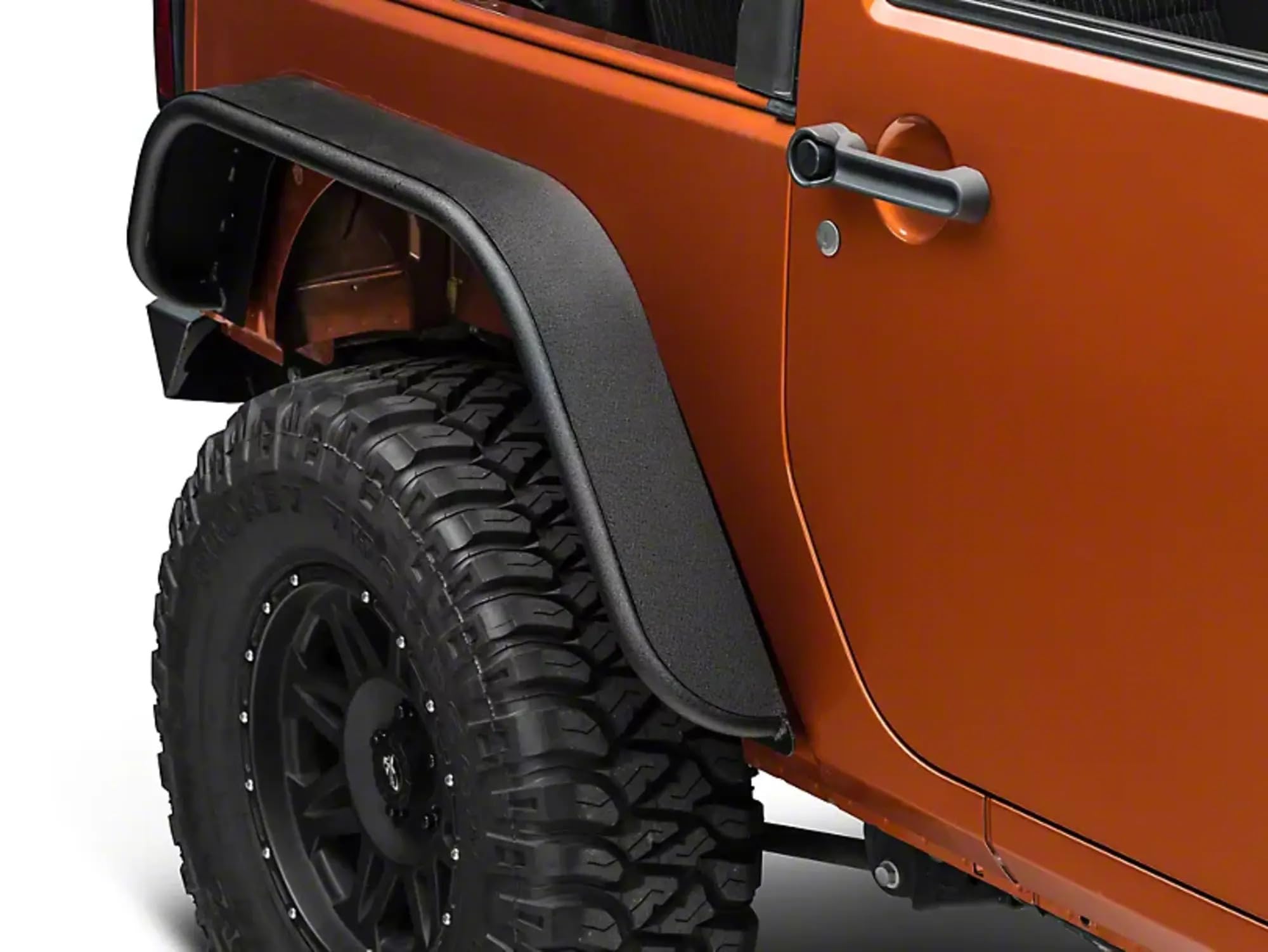 Barricade Tubular Fender Flares Rear Bumper Compatible with 2007-2018 Jeep Wrangler JK - Off-Road Protection & Style Upgrade for Jeep Enthusiasts