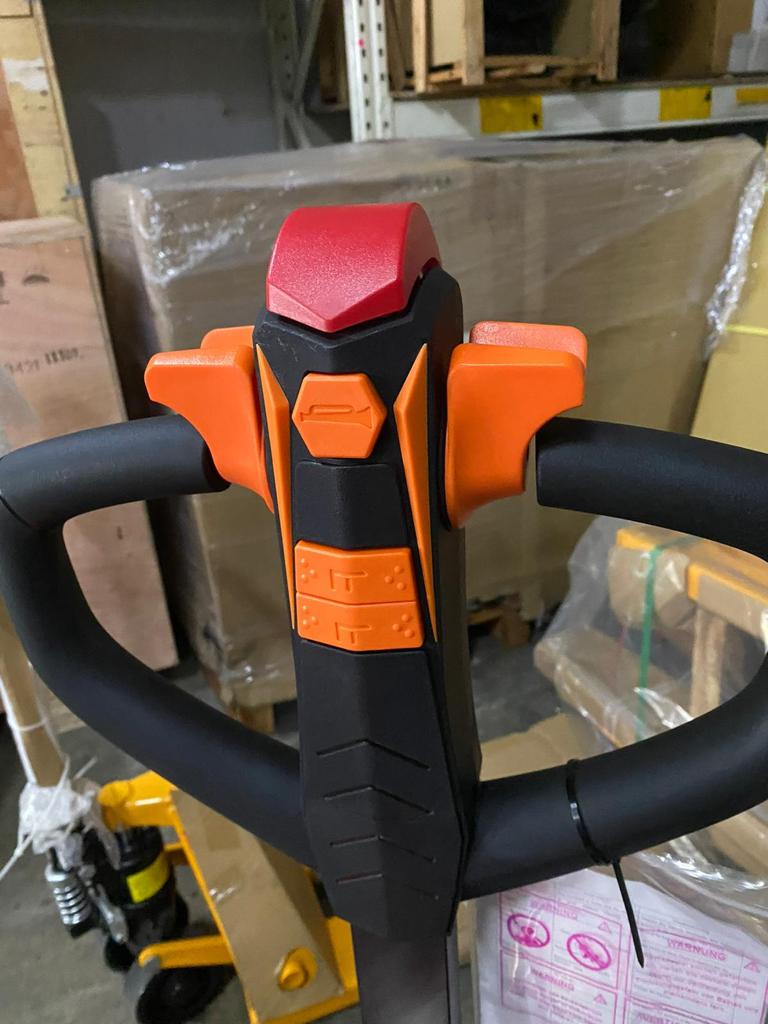 2 Ton Fully Automatic Electric Pallet Truck with Wide Fork (680 x 1220mm) - Model PT AIKO120 W - Ideal for Warehouse, Logistics & Industrial Material Handling