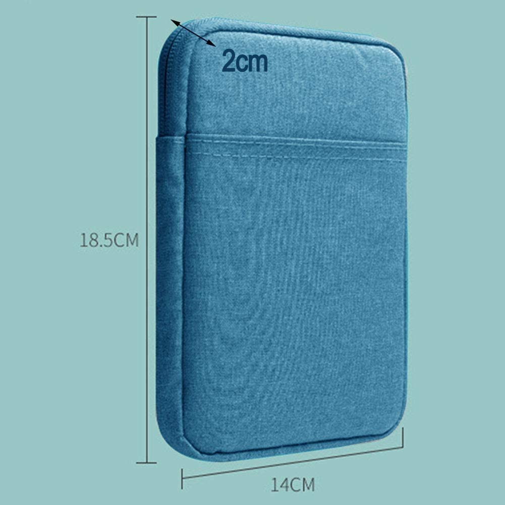 6-inch Protective Case for Kindle Paperwhite 3 & Voyage 558/958/KV - Lightweight E-Reader Sleeve Cover with Soft Cotton Lining | Shockproof & Scratch Resistant | Perfect for Travel, Commuting & Daily Use (Blue)