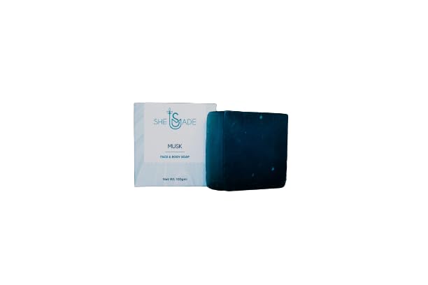 MUSK Handmade Natural Organic Soap Bar - Pack of 2 | Lavender & Rosemary Scented | Shea Butter & Coconut Oil | for Sensitive Skin & Relaxing Bath | Eco-Friendly Gifts for Women & Men