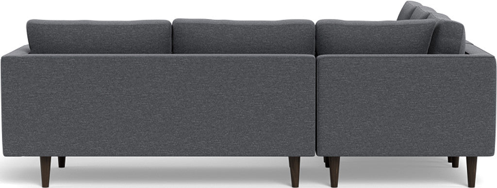 Ladybird 103 Corner Sectional Sofa - Modern L-Shaped Couch for Living Room, Family Room & Small Spaces | Comfortable Fabric Upholstery, Sturdy Frame | Perfect for Apartments, Condos & Home Theater Seating