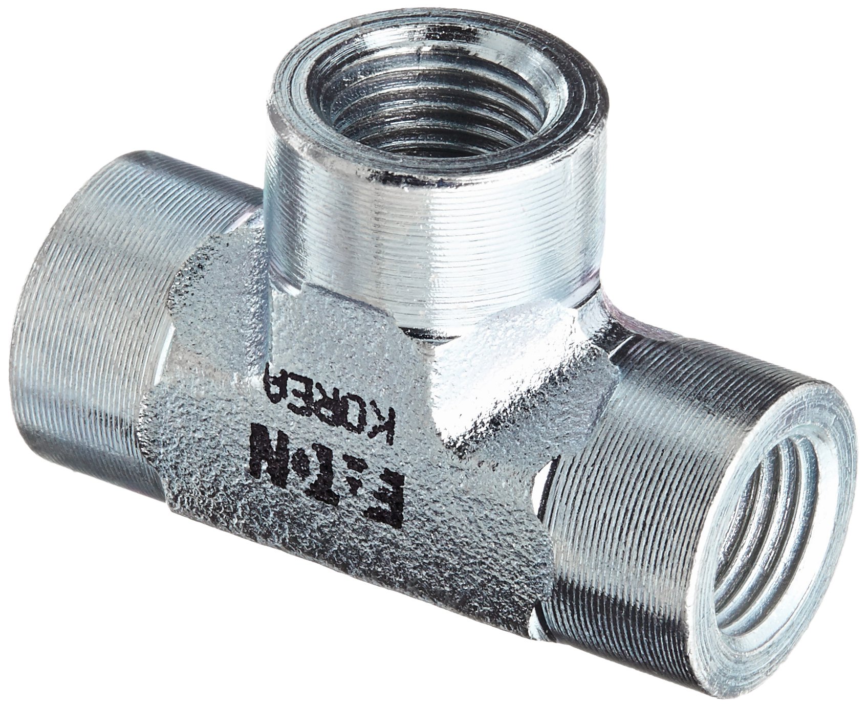 Eaton Aeroquip 2090-2-2S Steel Pipe Fitting Tee - 1/8