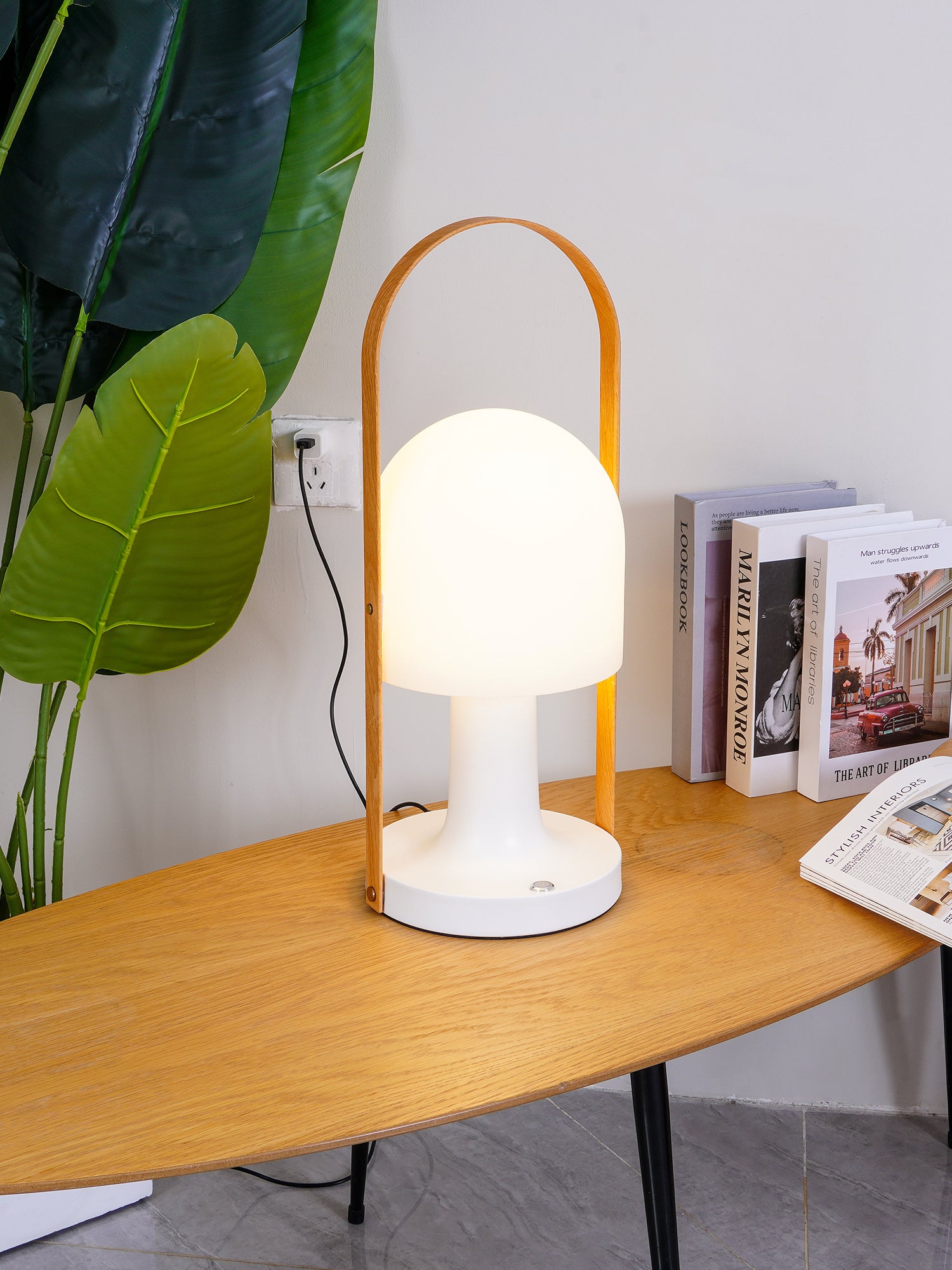 Follow Me Table Lamp - Adjustable LED Desk Light for Reading & Studying, Modern Nightstand Lamp for Bedroom & Office - Perfect for Home Decor & Workspace Lighting