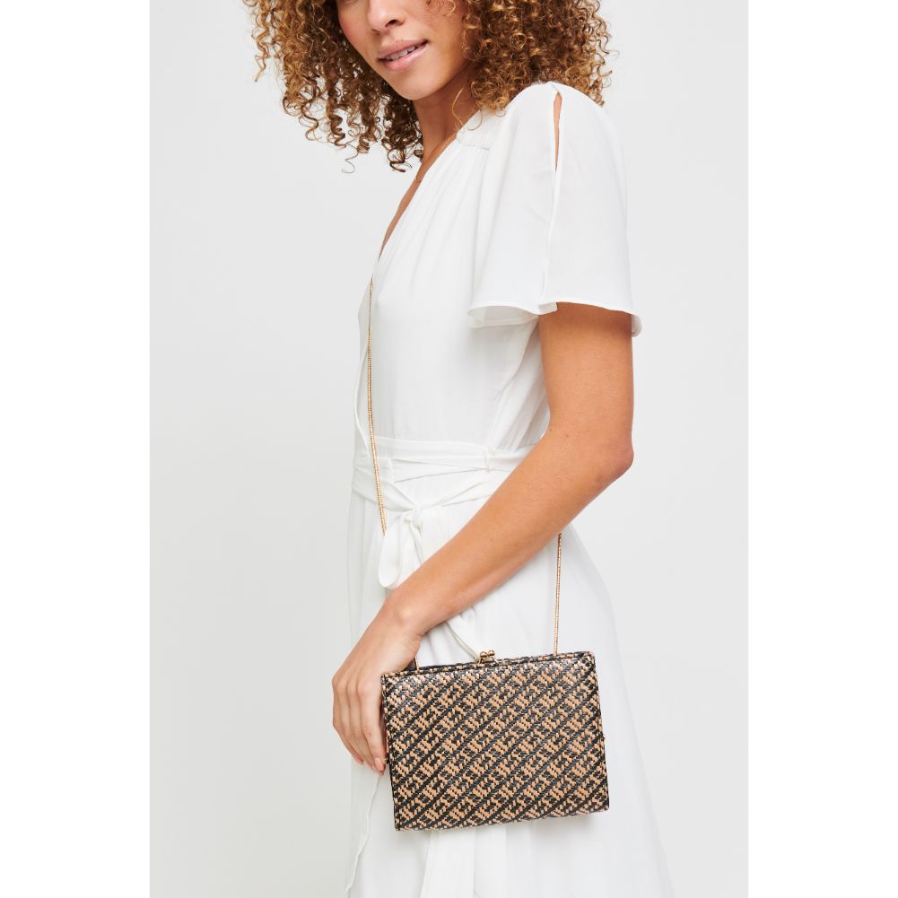 Elegant Elijah Straw Clutch Handbag - Women's Woven Rattan Purse for Summer, Beach, Wedding & Boho Fashion Accessories | Perfect for Vacations, Parties & Outdoor Events