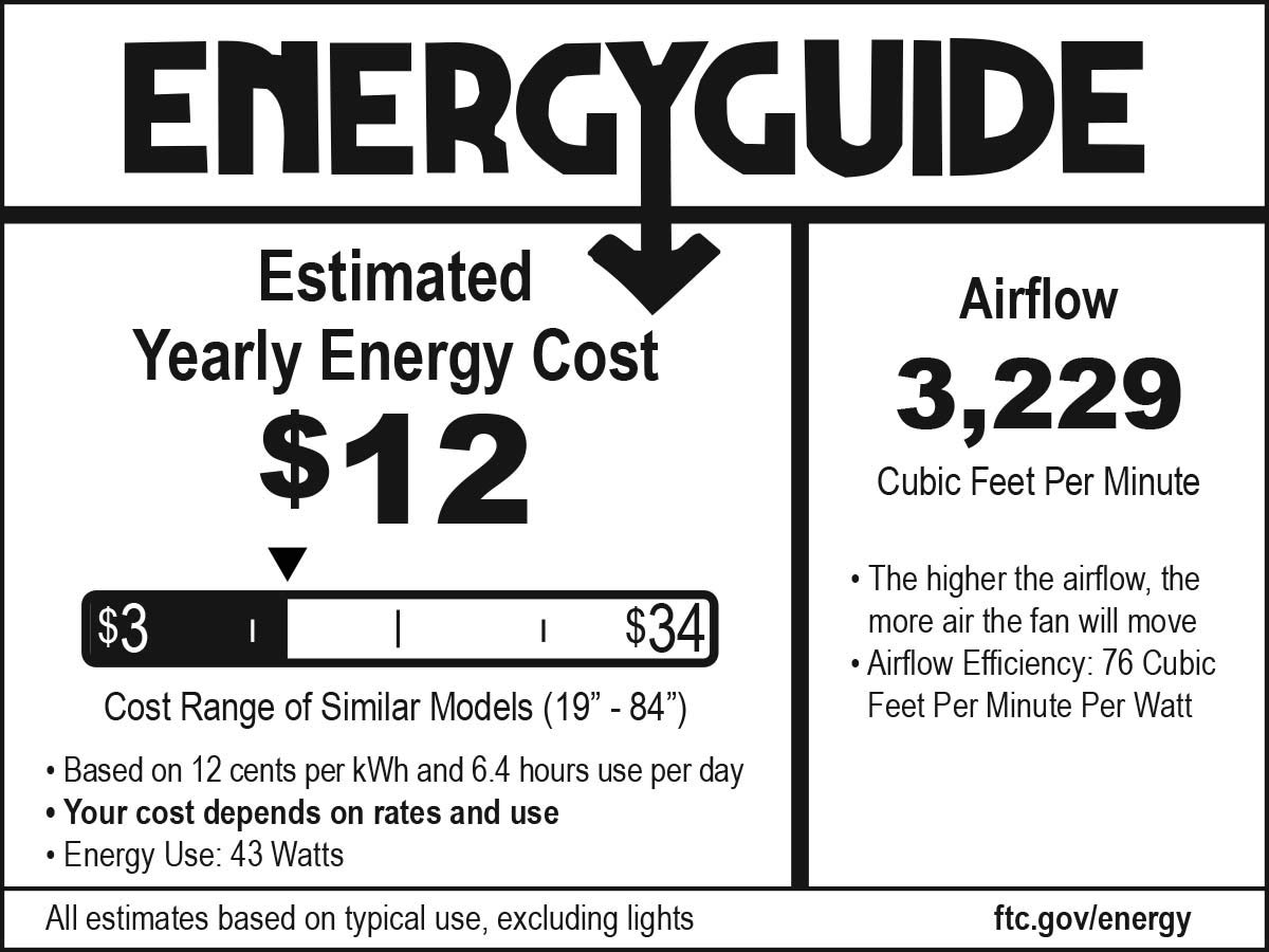 Minka Aire 52 Inch White Indoor Ceiling Fan with Remote Control - Perfect for Living Room, Bedroom & Home Office Cooling