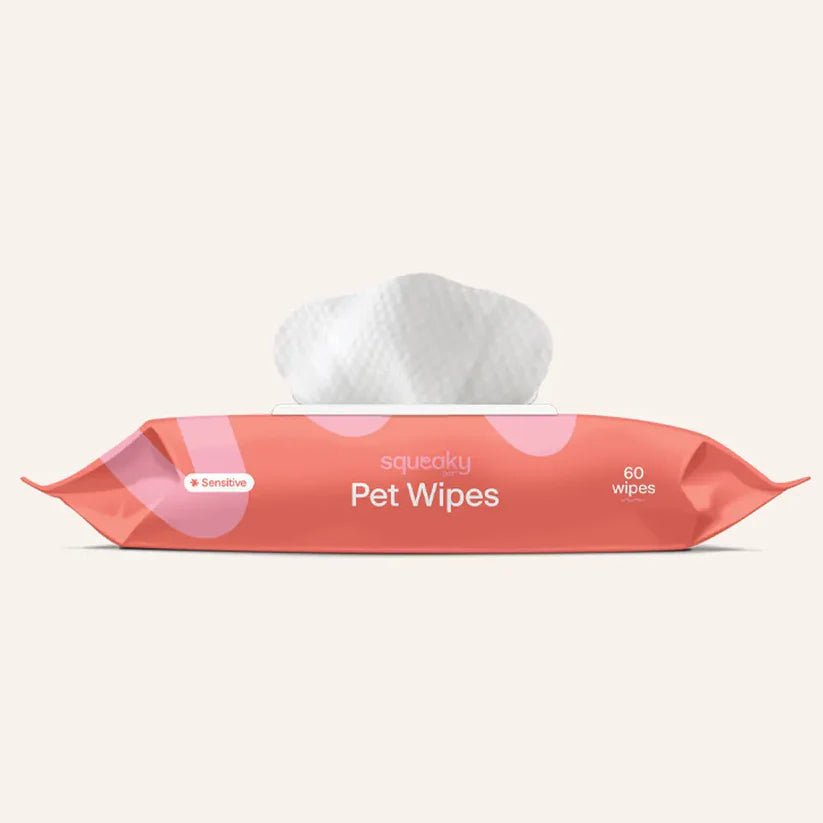Probiotic Pet Wipes for Dogs & Cats - Sensitive Skin & Allergy Relief - Gentle Cleaning Wipes for Paws, Face & Body - Perfect for Grooming, Travel & Outdoor Adventures