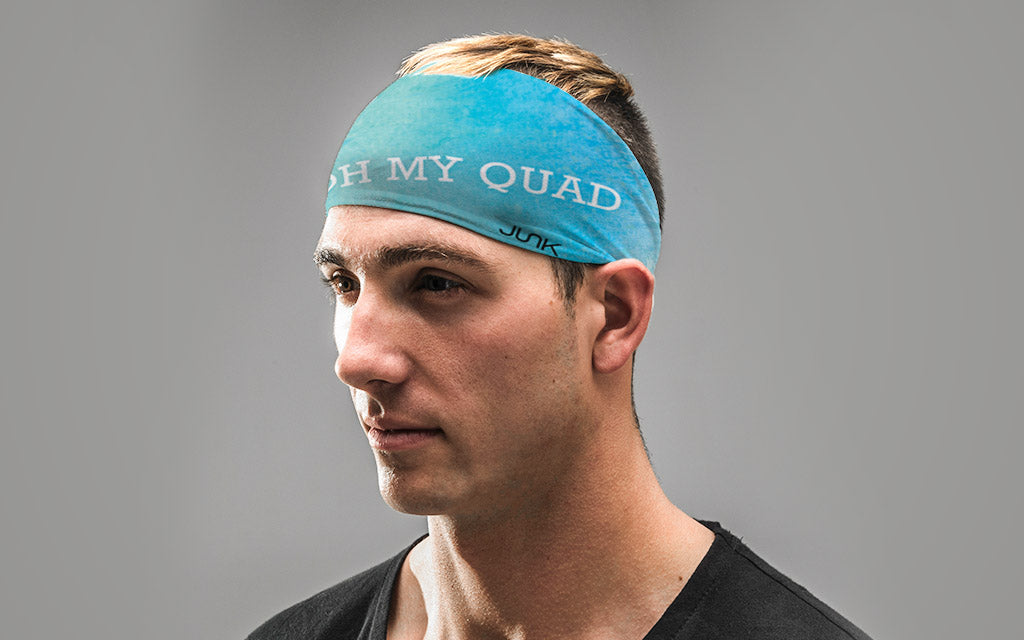 Oh My Quad Big Bang Lite Headband - Stylish & Comfortable Workout Headband for Women - Perfect for Running, Yoga, Gym & Fitness Activities