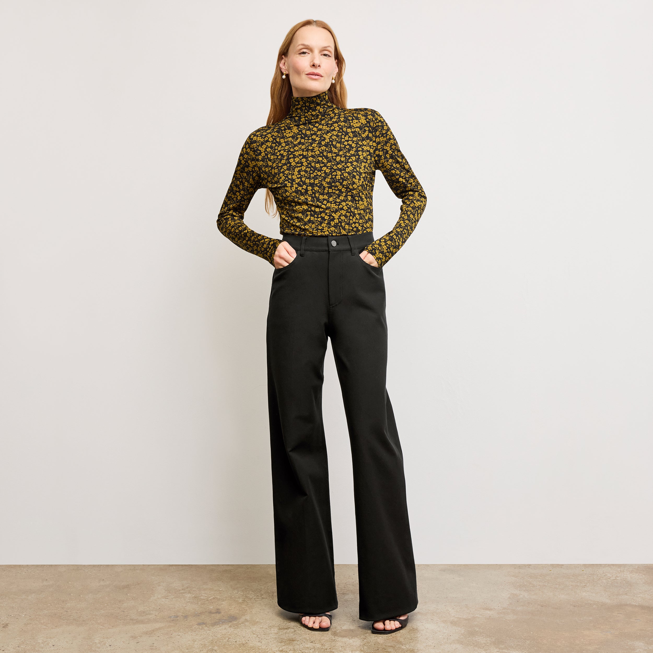 Milo Wide Leg Eco-Friendly Jeans - Better Than Denim in Black | Sustainable Fashion for Women, Casual Wear & Everyday Comfort