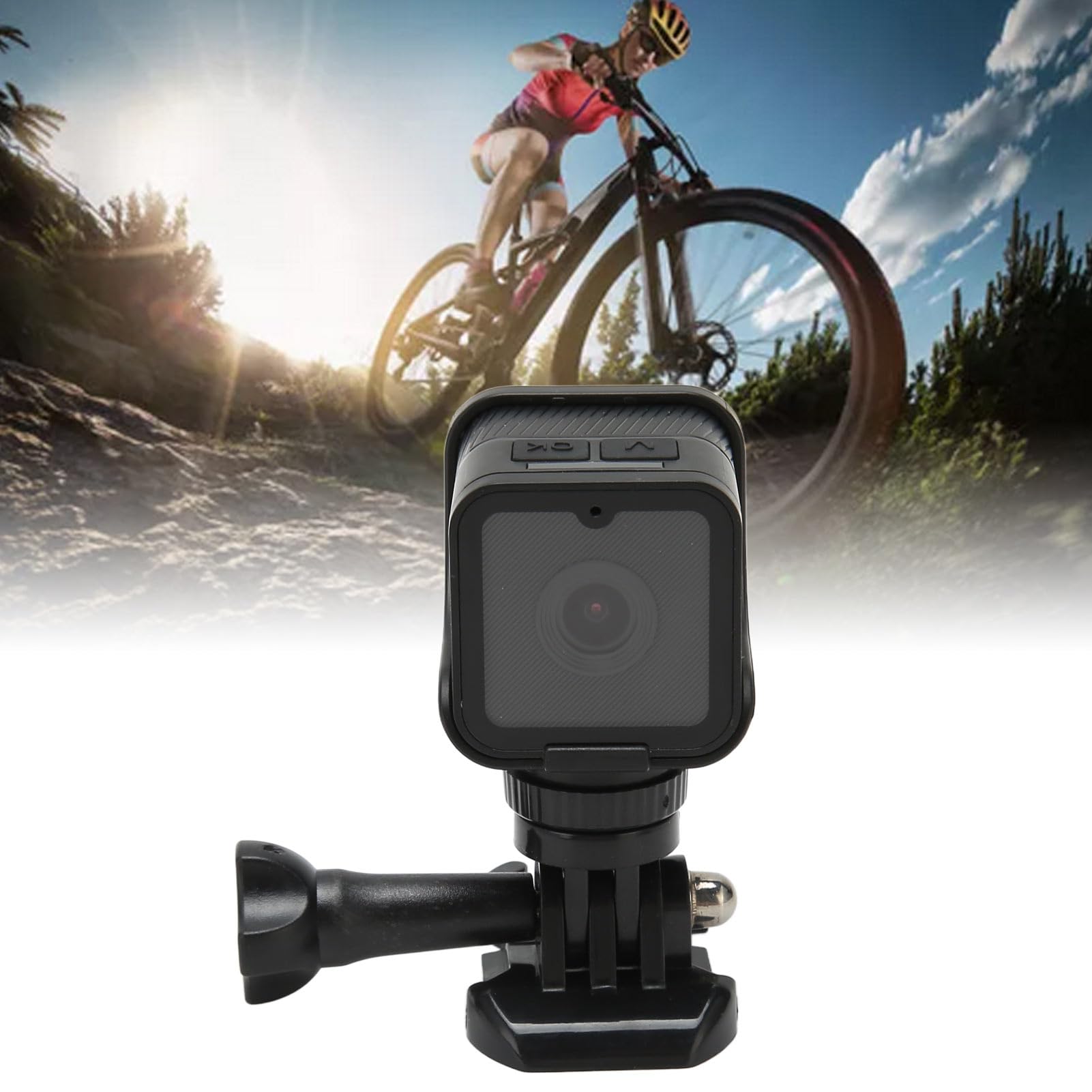 Topiky Mini Sport DV Camera - 4K Ultra HD Action Camera for Outdoor Sports, 4032×3024P Image & 1080P 25FPS Video, WiFi Portable Camera with Strap - Perfect for Cycling, Hiking, Skiing & Adventure Sports