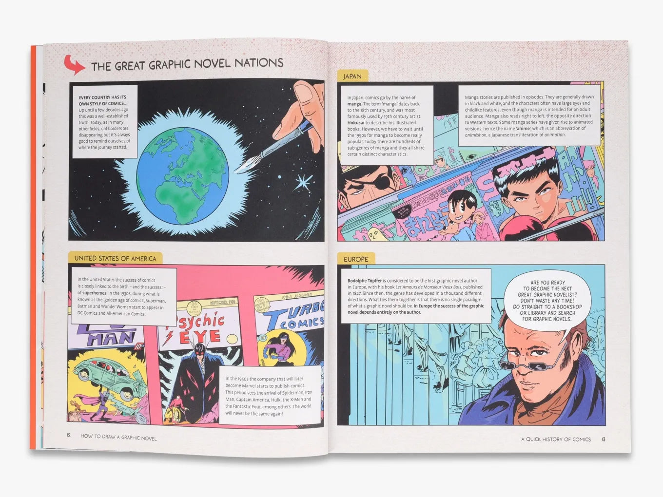 How to Draw a Graphic Novel - Step-by-Step Guide for Beginners | Create Comics, Manga & Storyboards at Home