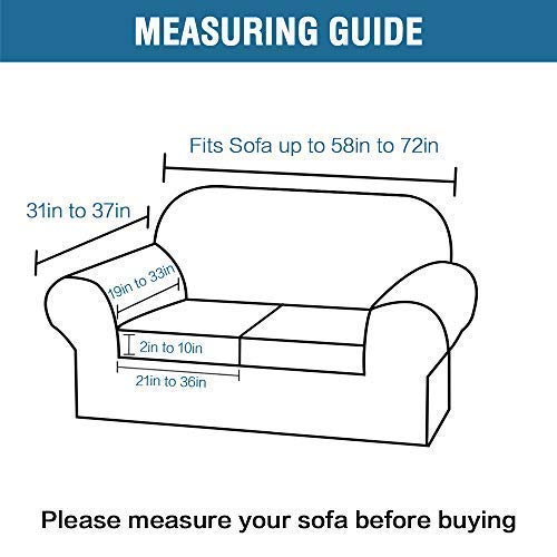 H.VERSAILTEX Velvet Stretch Sofa Covers Set - 3 Cushion Couch, Loveseat & Armchair Slipcovers (Deep Teal) | Soft, Washable & Non-Slip Furniture Protector for Living Room, Bedroom, Dorm & Apartment Decor