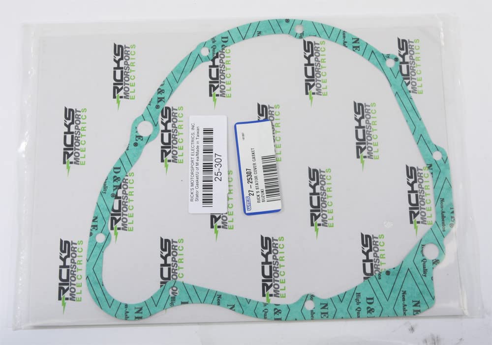 Ricks Electric Stator Gasket 25-307 - High Performance Motorcycle Engine Gasket Replacement - Perfect for Harley Davidson, Honda, Yamaha & More - Ideal for Engine Repair & Maintenance