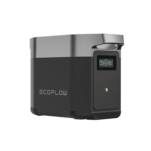 EcoFlow Delta 2 Smart Extra Battery - 2000Wh Portable Power Station for Home Backup, Camping & Outdoor Adventures - Solar Generator for Emergency Power, RV Trips & Off-Grid Living