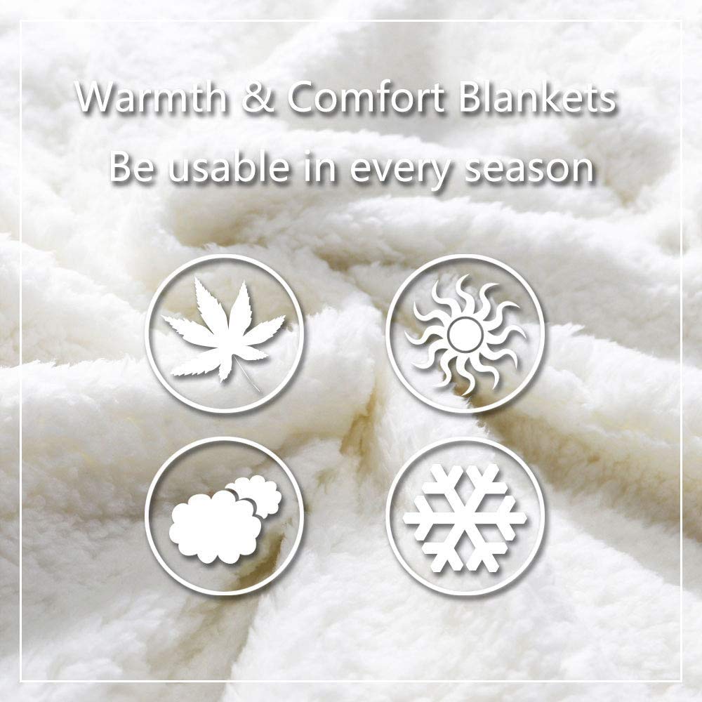 Feelyou Sniper Rifle Fleece Blanket - Soft Warm Sherpa Throw for Gaming & Movie Nights