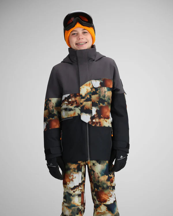 Obermeyer Junior Axel Jacket 2025 - Kids Waterproof Ski Jacket for Boys & Girls - Warm Winter Snow Jacket for Skiing, Snowboarding & Outdoor Activities