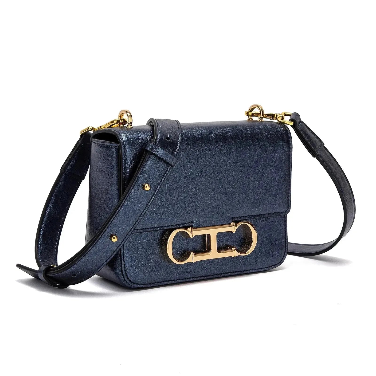 Women's Saddle Flip Crossbody Bag - Stylish Leather Shoulder Purse for Everyday Use, Work & Travel | Fashionable Handbag for Women