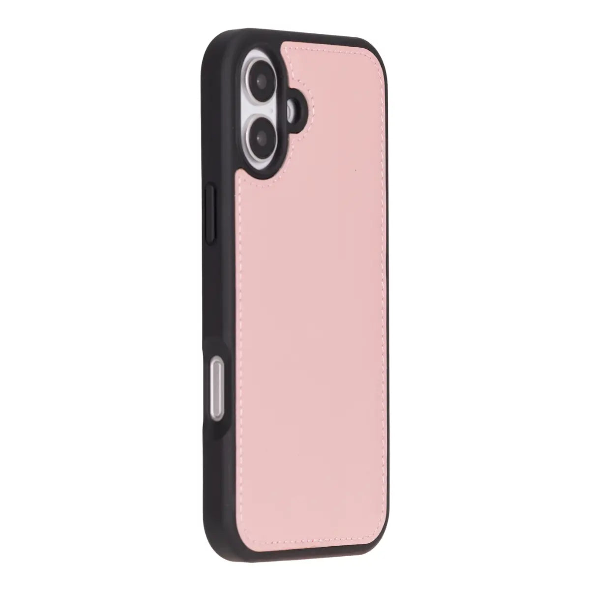 Pink Leather Wallet Case for iPhone 16 Plus - Slim Protective Phone Cover with Card Slots | Perfect for Women's Everyday Use, Travel & Shopping