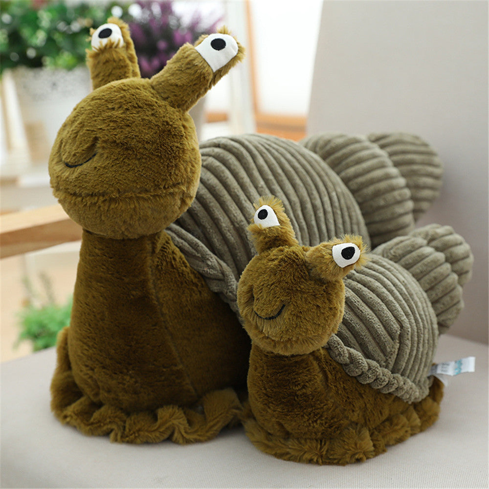 Slowie: The Snuggly Snail Plushie - Soft & Cuddly Stuffed Animal Toy for Kids | Perfect for Bedtime, Nursery Decor & Sensory Play