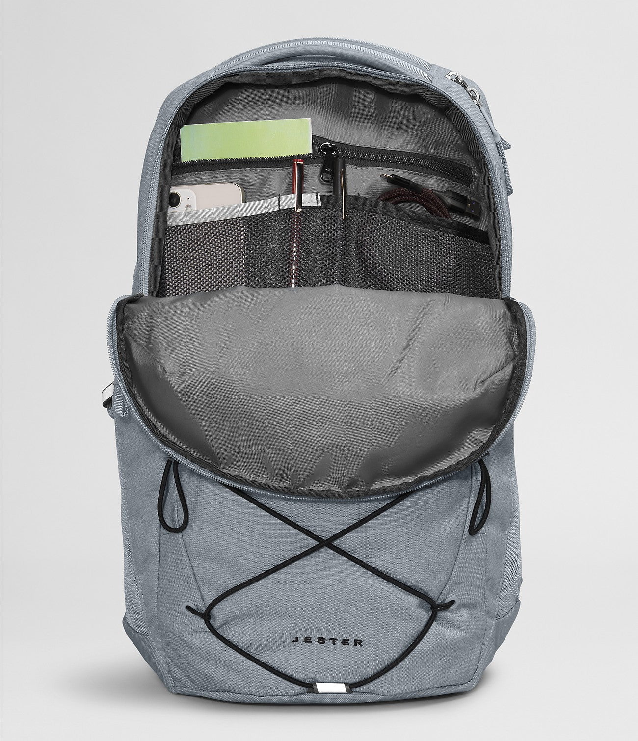 The North Face Jester Backpack - Durable School & Travel Backpack for Men & Women - Water-Resistant Laptop Backpack with USB Port - Perfect for College, Hiking & Commuting
