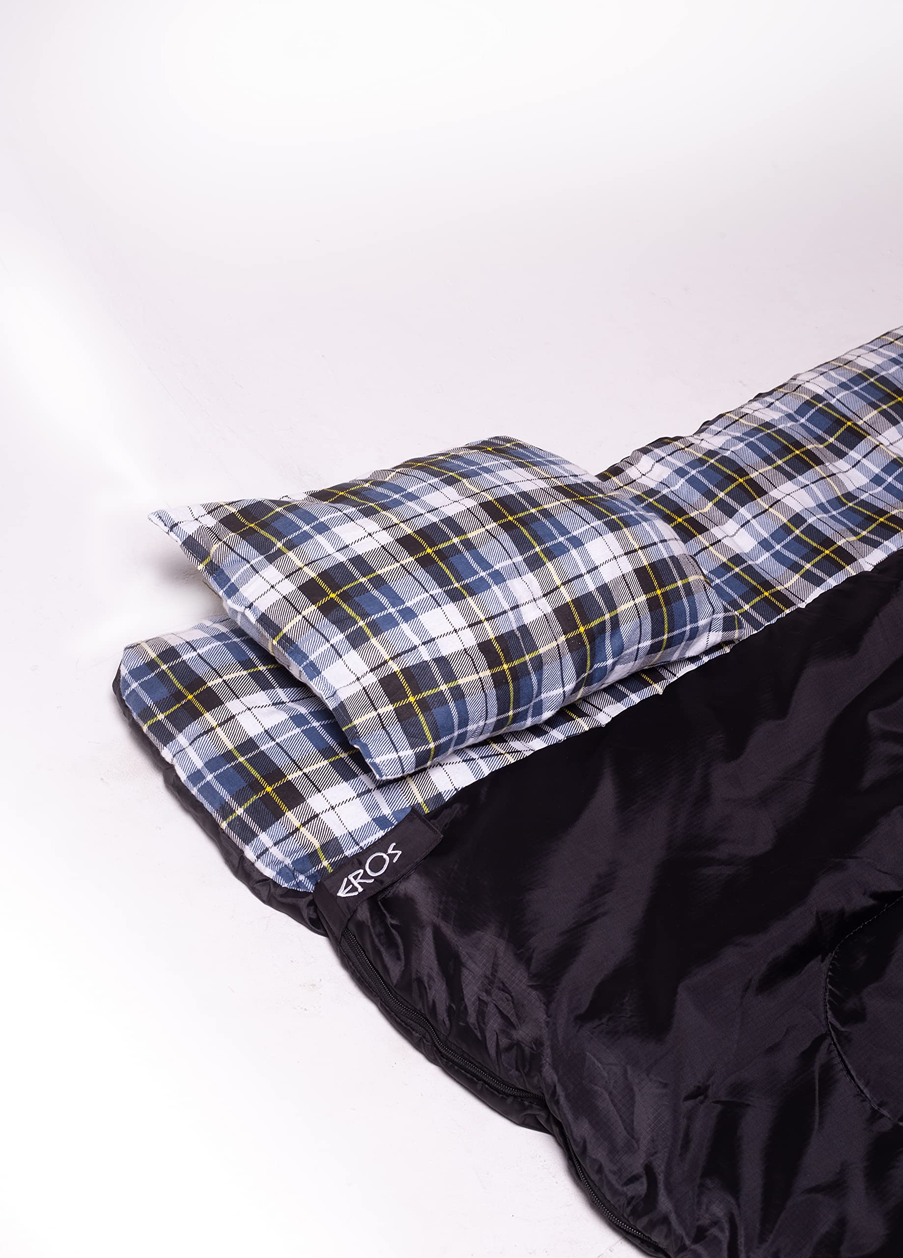 **Double Sleeping Bag for Adults & Kids - Cold Weather Waterproof 2-in-1 XL Sleeping Bag with Pillows & Emergency Blanket - Perfect for Hiking, Camping, Backpacking & Outdoor Adventures**