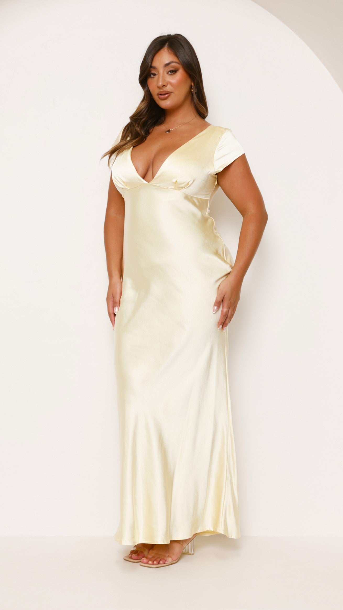 Amelia Maxi Dress for Women - Flowy Long Summer Dress in Yellow | Perfect for Beach, Vacation, and Casual Outings